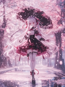 「紅桜に雨は降る」 [Sharu’s Dream Diary(しゃるのゆめ日記)]