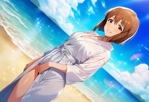 プライベートビーチ 萩○雪歩 [偶像館]