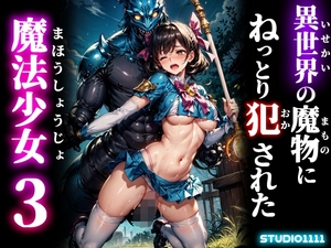 異世界の魔物にねっとり犯された魔法少女3 [studio1111]