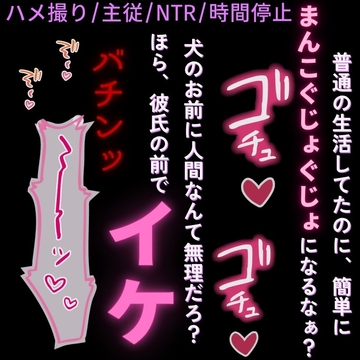 【ハメ撮り/主従/NTR/言葉責め】ご主人様から再調教♡～僕ら以外時間停止～ [よるてぃの欲求]