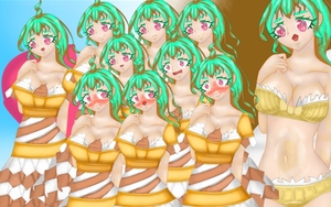 立ち絵素材27下着差分あり表情差分20種アイスクリーム少女 [イレイザー]