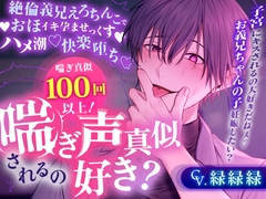 【※※喘ぎ真似100回以上※※】喘ぎ声真似されるの好き?～絶倫義兄えろちんこでおほイキ孕ませっくす♡ハメ潮♡快楽堕ち♡～ [YOFUKASISINDORO-MU]