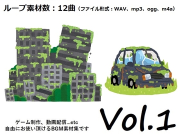 使用フリーBGM集 ディストピアパック Vol.1 [Roadroller Sound Studio]