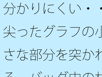 分かりにくい・・尖ったグラフの小さな部分を突かれる バッグ中の材料でなんとか・・・ [サマールンルン]