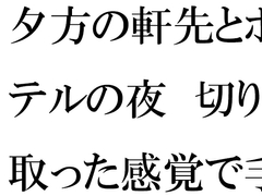 夕方の軒先とホテルの夜 切り取った感覚で手に取ったスマホ [逢瀬のひび]