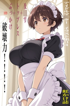 虹かけ誌  アイドルマ〇ター イラスト集34 及〇雫 及〇雫+トップレス+ぶっかけ=破壊力！！！！ [九情承太郎商店]