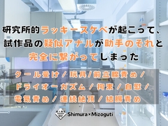 研究所的ラッキースケベが起こって、試作品の疑似アナルが助手のそれと完全に繋がってしまった [KYJ]