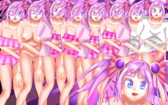 立ち絵素材31全裸衣装差分8種つきフレア水着とパーカー [ERASER]