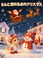 『ミルと雪だるまのクリスマス』 [Dreaming Cat Miru]
