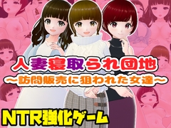 人妻寝取られ団地～訪問販売に狙われた女達～【CG集】 [girl's.FC]