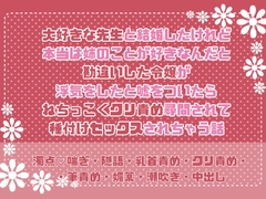大好きな先生と結婚したけれど本当は姉のことが好きなんだと勘違いした令嬢が浮気したと嘘を吐いたらねちっこくクリ責め尋問されて種付けセックスされちゃう話 [緋乃いくら]