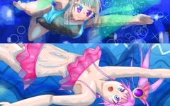 いれいざーイラスト集16水着少女たち4まい [ERASER]