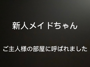 新人メイドの君は、今夜ご主人様の部屋に呼ばれました [terute]