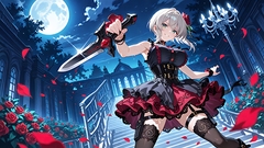 Moonlit Wing Symphony 月影ノ銀翼 [Sound IKUSA]