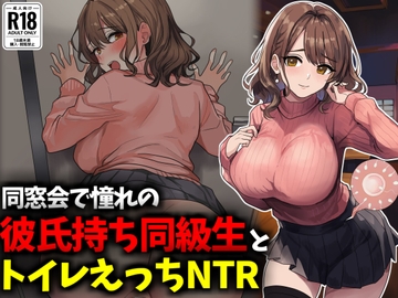 同窓会で憧れのマドンナ的同級生とトイレえっちNTR [豊乳斎射爆]