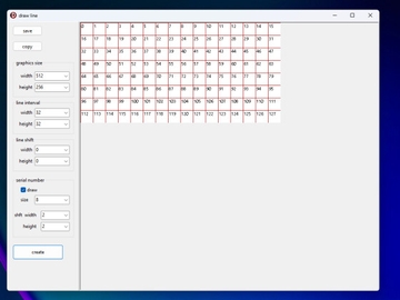 ドット絵用線引きツール [ket]