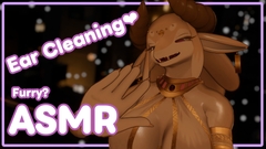 【人外ASMR・高画質3D】大きなドラゴンお姉さんの耳かき・吐息で癒される夜【NoTalk】 [ねこちのお庭]