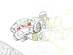 パーティクルランド   ビジターランド   スカイフィッシュ  短編集合計7話 イラスト41枚 [ミツトビ]