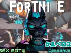 【動画2本】フォトナのケルベロスコスチュームをセックスボットに改造した [月桂樹]