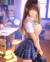 おうちでde制服 [甘噛凛々子]