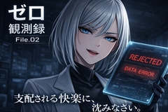 『観測記録:検体001号――観測を開始します。わたくしに支配される快楽に、沈みなさい。』 [観測者 零]