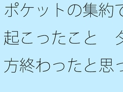 ポケットの集約で起こったこと 夕方終わったと思ったらまだそこに・・外で何があったか回想 [サマールンルン]