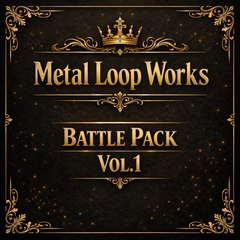 ゲーム制作向け 戦闘用メタルBGM素材集vol.1(WAV+OGG) [Metal Loop Works]