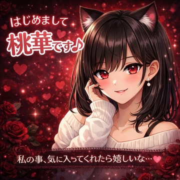 初めまして♡桃華(ももか)です♡自己紹介 [桃華のあまあまおなさぽ応援団]