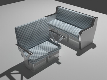 電車 座席 [Visha]