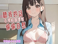 聽我的話在學校圖書館偷偷自慰～女性向中文音聲 [香水百合的情慾日記]