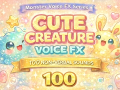 かわいいモンスターボイス素材集_Monster Voice FX – Cute Creature [kappano suiyokujo]