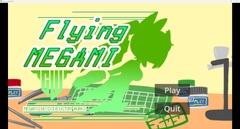 Flying_MEGAMI [black ink]