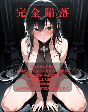 【ファンタジー/女騎士/巨乳堕落】 老いた帝王の征服録 暴君は高貴なる王妃・騎士・聖女を悉く支配する 〜強気黒髪女騎士陥落編 5〜 [快楽堕研究会]