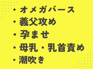 村の因習で嫁がされた無垢なΩが義父に気に入られ種付け交尾される [あるぷす]