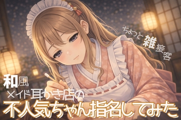 【雑接客】和風メイド耳かき店の不人気ちゃん指名してみた【耳かきASMR】 [amatsuki-tei]