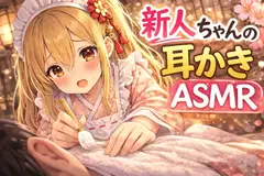 【ドジ×不慣れ】和風メイド耳かき店の新人ちゃん指名してみた【眠れない耳かきASMR】