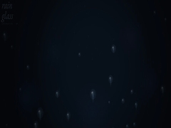 【PCライブ壁紙】雨粒ガラス / Rain Glass [Fantasy AI Art]