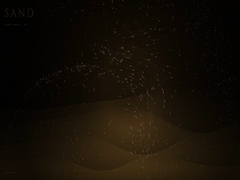 【PCライブ壁紙】砂丘フローフィールド / Sand Flow Field [Fantasy AI Art]