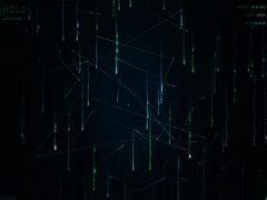 【PCライブ壁紙】ホログラムデータ / Hologram [Fantasy AI Art]