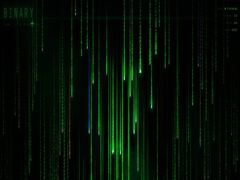【PCライブ壁紙】バイナリレイン / Binary Rain [Fantasy AI Art]