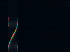 【PCライブ壁紙】DNA二重らせん / DNA Helix [Fantasy AI Art]