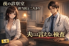 夜の診察室、担当医と二人きり ―夫には言えない検査― [夜半の書斎]