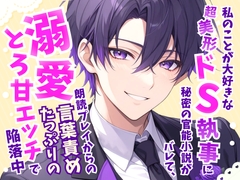 私のことが大好きな超美形ドS執事に秘密の官能小説がバレて、朗読プレイからの言葉責めたっぷりの溺愛とろ甘エッチで陥落中 [とろめろラボ]