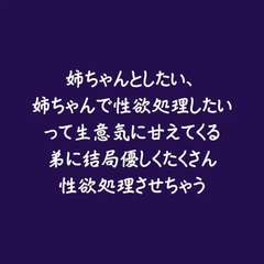 姉ちゃんとしたい、姉ちゃんで性欲処理したいって生意気に甘えてくる弟に結局優しくたくさん性欲処理させちゃう [ああ]