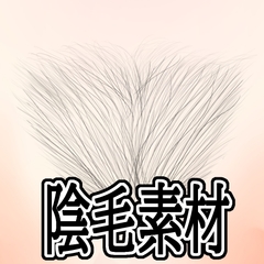 陰毛素材 [水の木]
