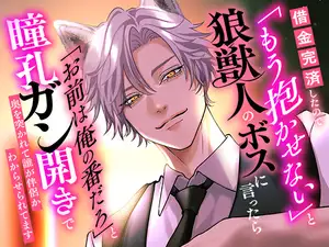 借金完済したので「もう抱かせない」と狼獣人のボスに言ったら「お前は俺の番だろ」と瞳孔ガン開きで奥を突かれて誰が伴侶かわからせられてます