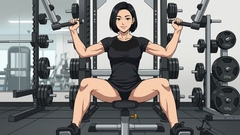 鉄脚の聖裁:孤島のAI監獄とミニスカ刑事、赤星玲(25) [Yamato]