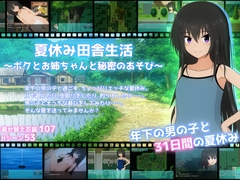 夏休み田舎生活~ボクとお姉ちゃんと秘密のあそび~ パッケージ画像