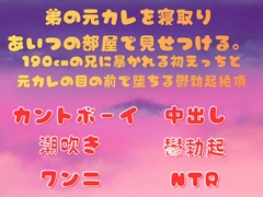 弟の元カレ(CB)を寝取りあいつの部屋で見せつける。～190センチの兄に暴かれる初えっちと、元カレの目の前で堕ちる鬱勃起絶頂～ [ぬるぬる日和]