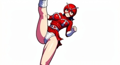 電〇人間タックル VS ショッカー電磁兵器:東京洗脳計画を阻止せよ！~タックルの処女膜を突き破る戦闘員の肉棒～ [Yamato]